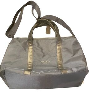 Jimmy Choo Parfumerie Overnight‎ Bag Handles and Adjustable Shoulder Strap NEW